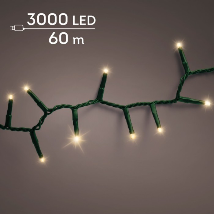 LUCI 3000 LED LUCE CALDA L.6MT. ESTERNO